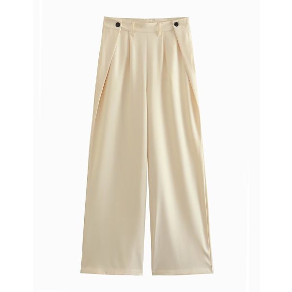 Hollow Out Blazer Top + Suit Pants for Women - Image 7