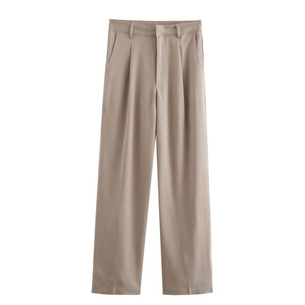 Women's Fashion Short Jacket Suit with Long Pants - Image 6