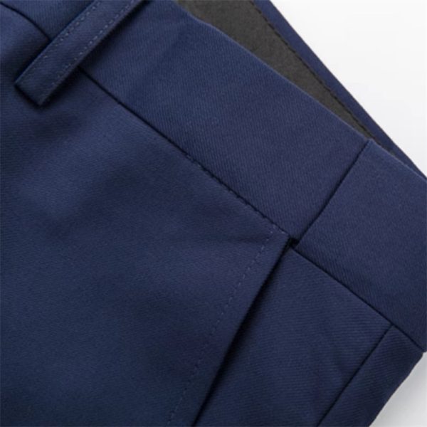 Men's Business Suit Three-Piece Set Double Vent Tuxedo Set - Image 4